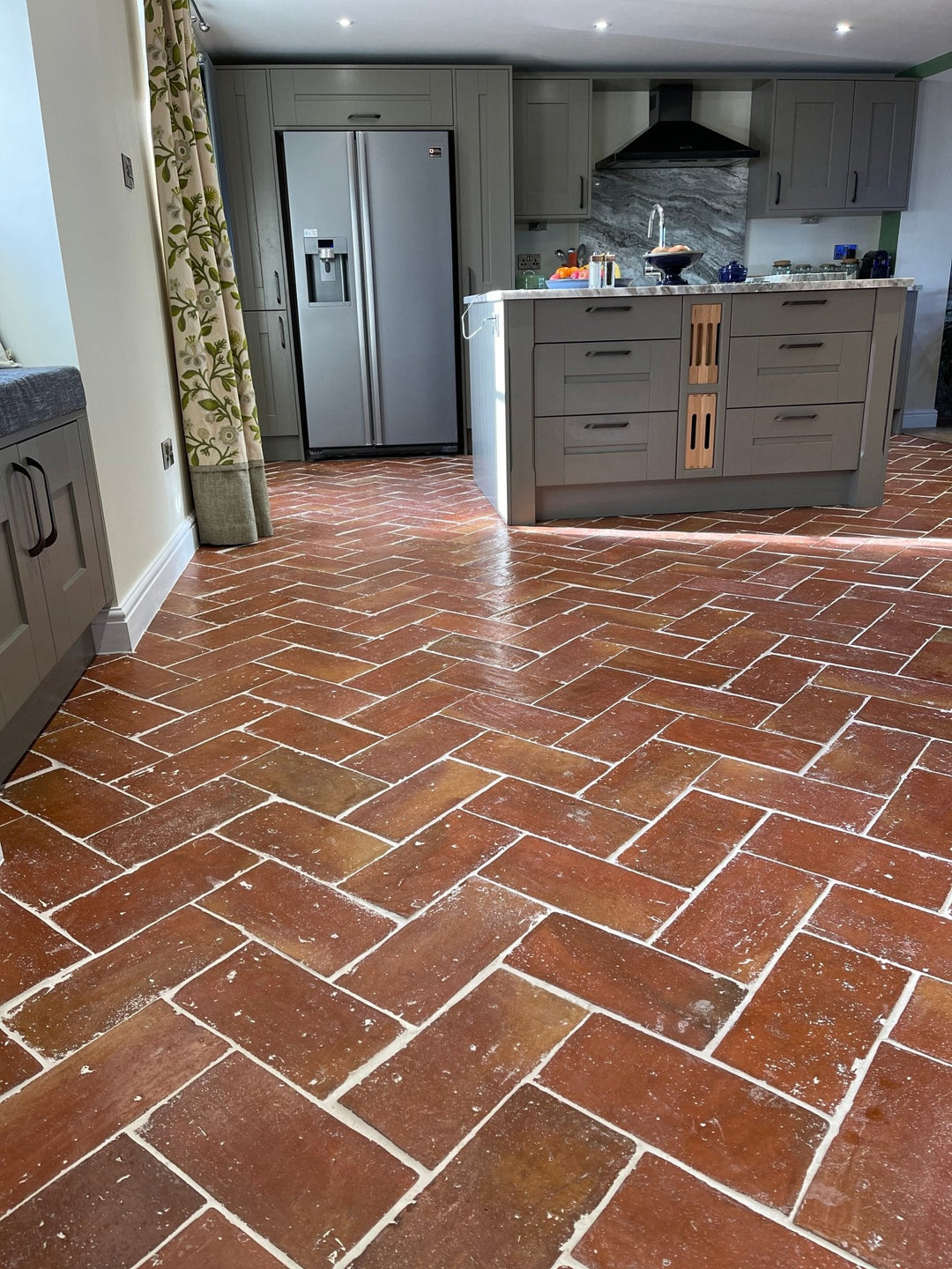 Rustic Presealed Rectangular Terracotta Tiles 15 x 30 x 2cm