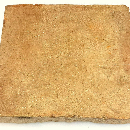 Pale Presealed Terracotta Square Tiles 15 x 15 x 2cm - Baked Earth