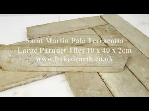 Saint Martin Terracotta Parquet Tiles 10 x 40 x 2cm