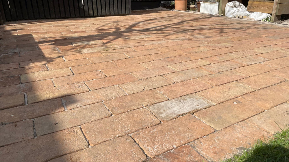 Saint Martin Pale Terracotta Brick Tiles 12 x 24 x 2cm - Baked Earth