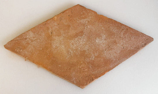 Saint Martin Rhombus Large Pale Terracotta Tiles 16.5 x 16.6 x 30 x 2cm - Baked Earth