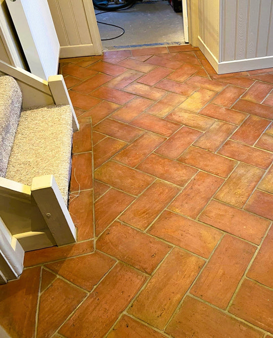 Saint Rossa Rustic Unsealed Rectangular Terracotta Tiles 15 x 30 x 2cm - Baked Earth