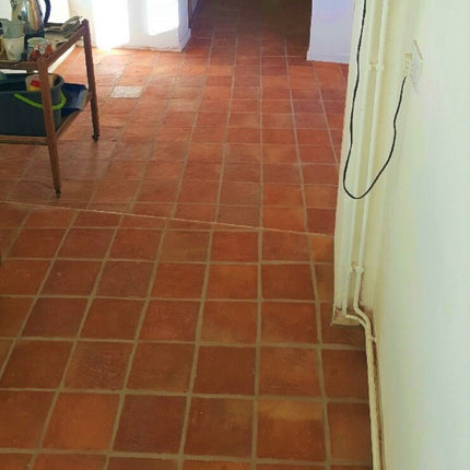 Rustic Terracotta Tiles 15 x 15 x 2cm (Order now delivery 14th/15th of August) - Baked Earth
