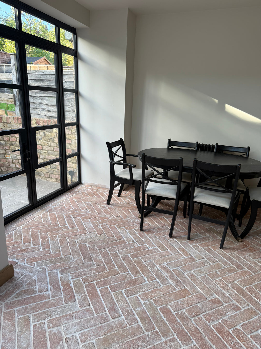 Saint Martin Pale Terracotta Thin Parquet Tiles 7.5 x 30 x 1cm