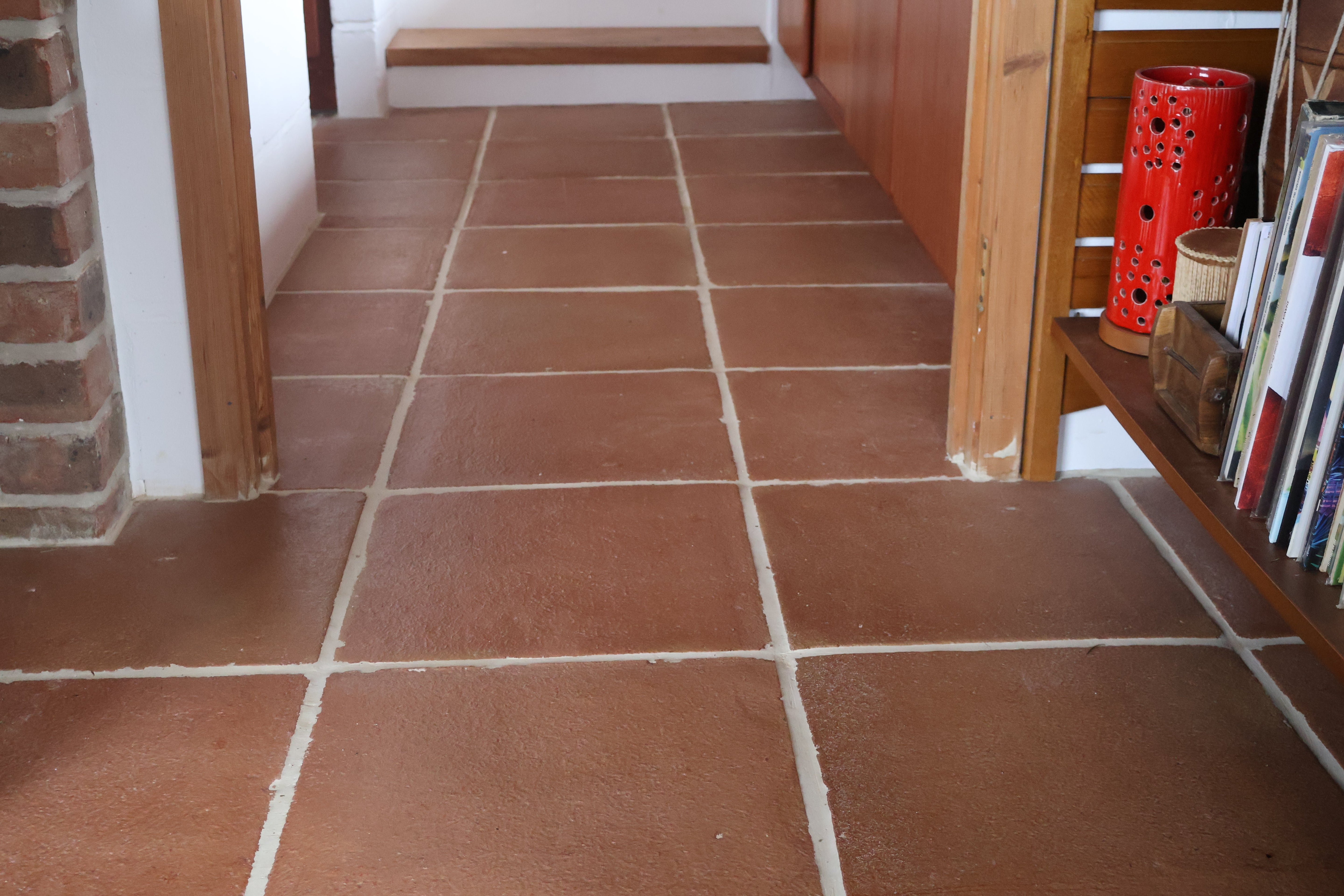 Spanish Handmade Red & Black Terracotta Tiles - Baked Earth