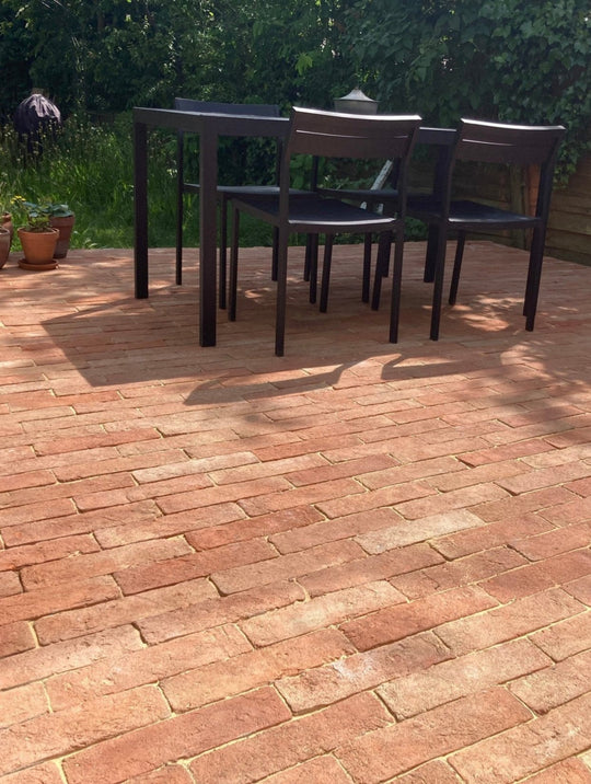 Baked Earth Rustic Outdoor Terracotta Parquet – 10 × 40 × 3cm