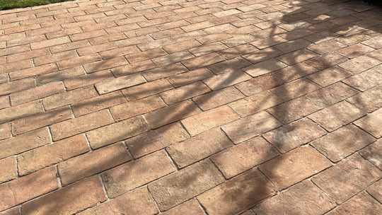 Saint Martin Pale Terracotta Brick Floor Tiles 12 x 24 x 2cm