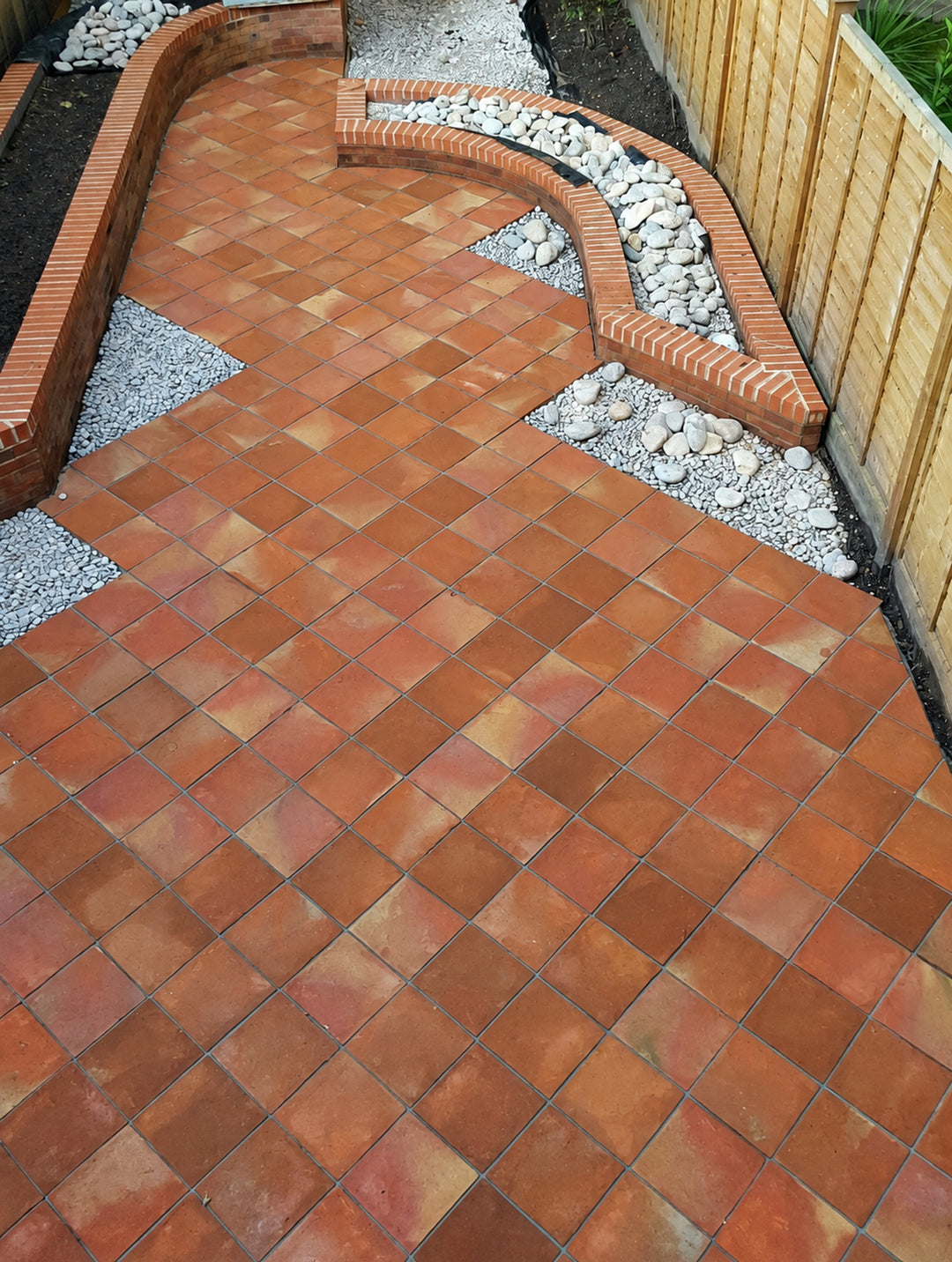 Baked Earth Rustic Unsealed Terracotta Tiles 30 x 30 x 2cm