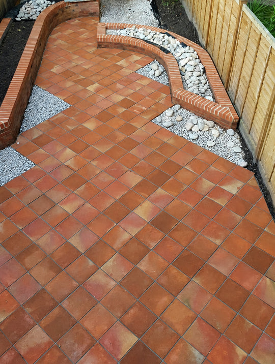 Baked Earth Rustic Unsealed Terracotta Tiles 30 x 30 x 2cm