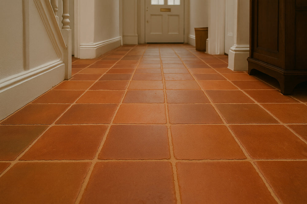 Spanish Rustic Presealed Terracotta Square Tiles 40 x 40 x 2.3cm (pallet 20m2)