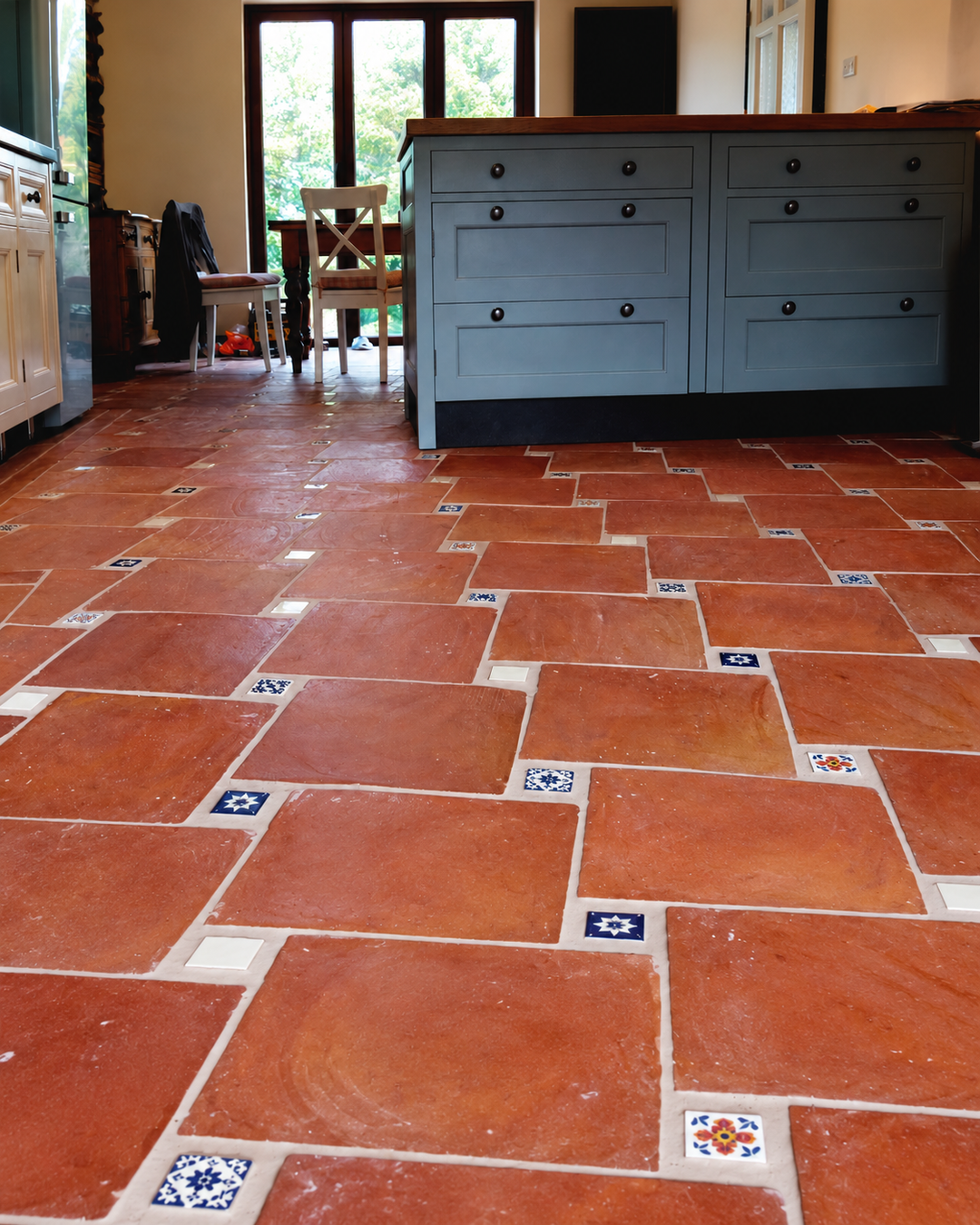 Baked Earth Rustic Presealed Terracotta Tiles 30 x 30 x 2cm