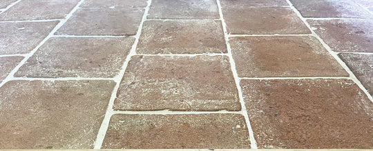 Saint Martin Pale Terracotta Square Tiles 20 × 20 × 2 cm