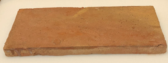 Baked Earth Pale Presealed Terracotta Brick Tiles 12 x 24 x 2cm - Baked Earth