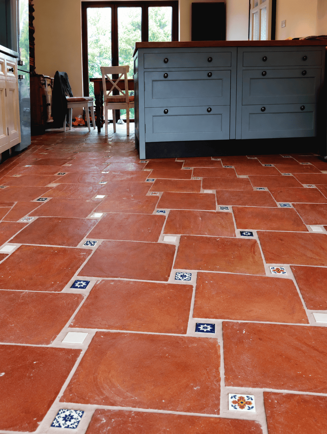 Baked Earth Rustic Presealed Terracotta Tiles 30 x 30 x 2cm - Baked Earth