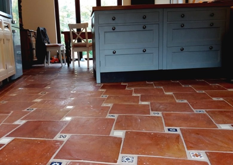 Baked Earth Rustic Presealed Terracotta Tiles 30 x 30 x 2cm - Baked Earth