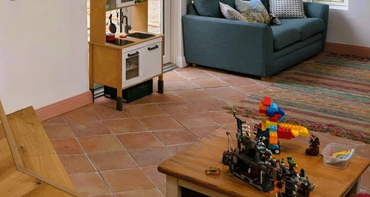 Baked Earth Rustic Unsealed Terracotta Tiles 30 x 30 x 2cm - Baked Earth