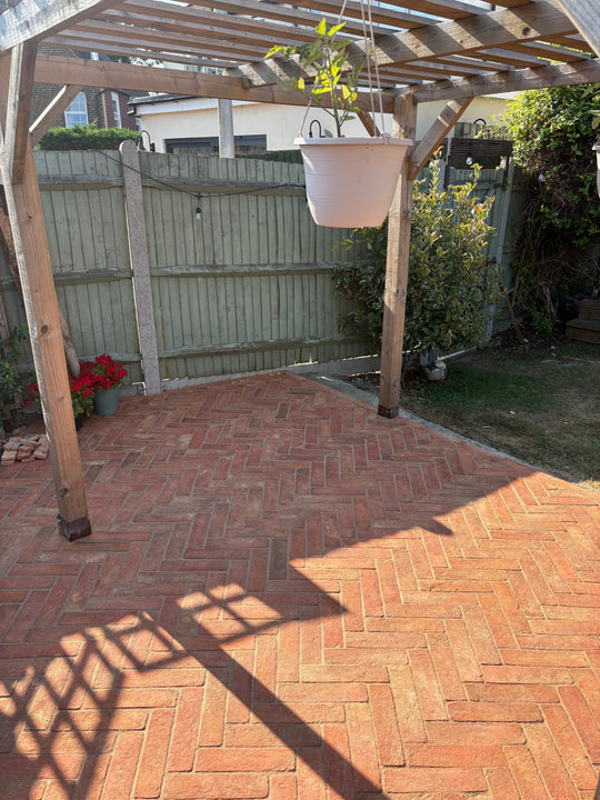 Saint Martin Grand Outdoor Terracotta Parquet 8 × 32 × 3cm
