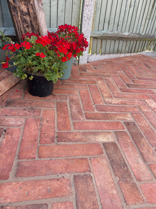 Saint Martin Grand Outdoor Terracotta Parquet 8 × 32 × 3cm
