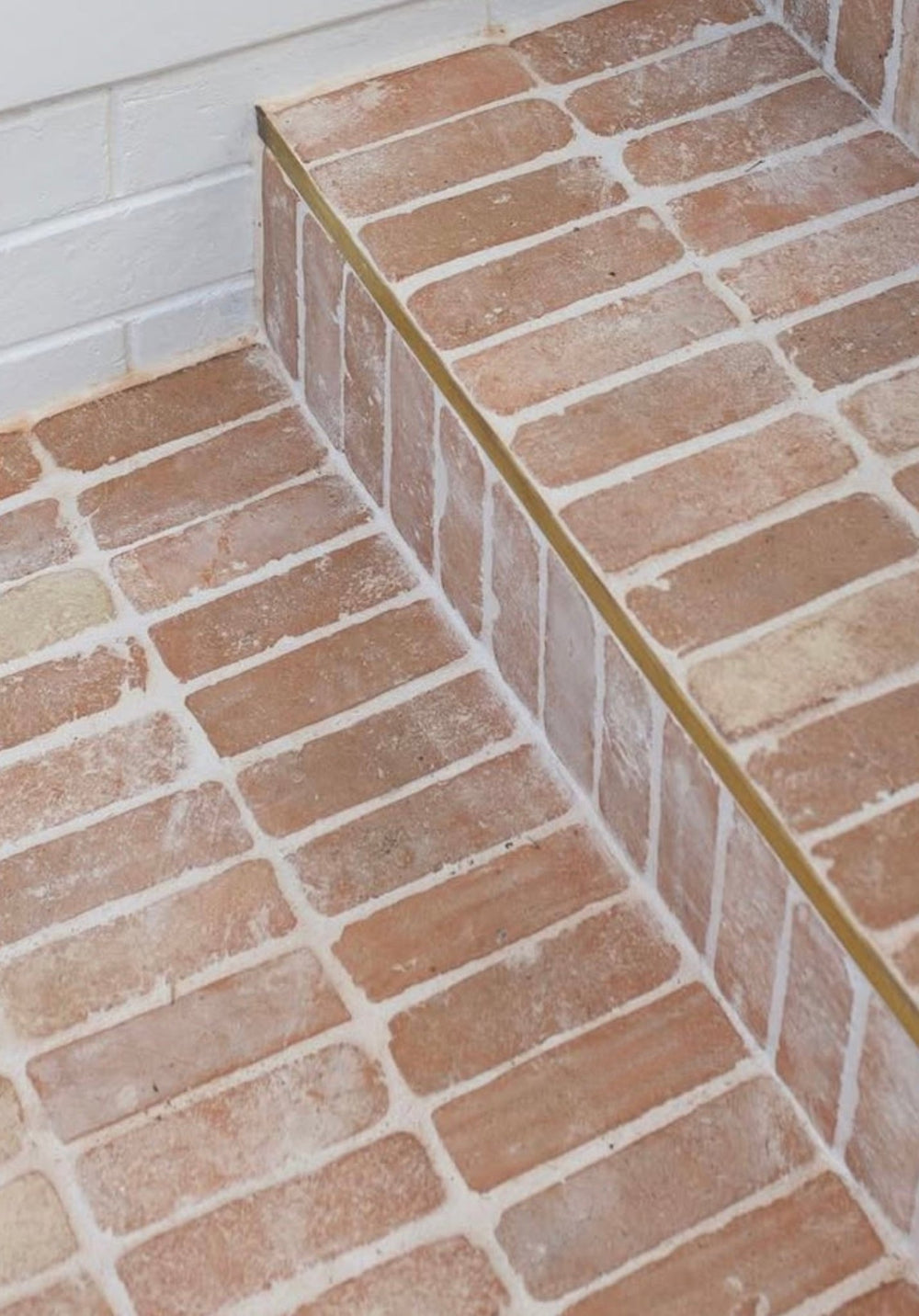 Marrakesh Bejmat Natural Raw Tiles 5 x 15 x 2cm - Baked Earth