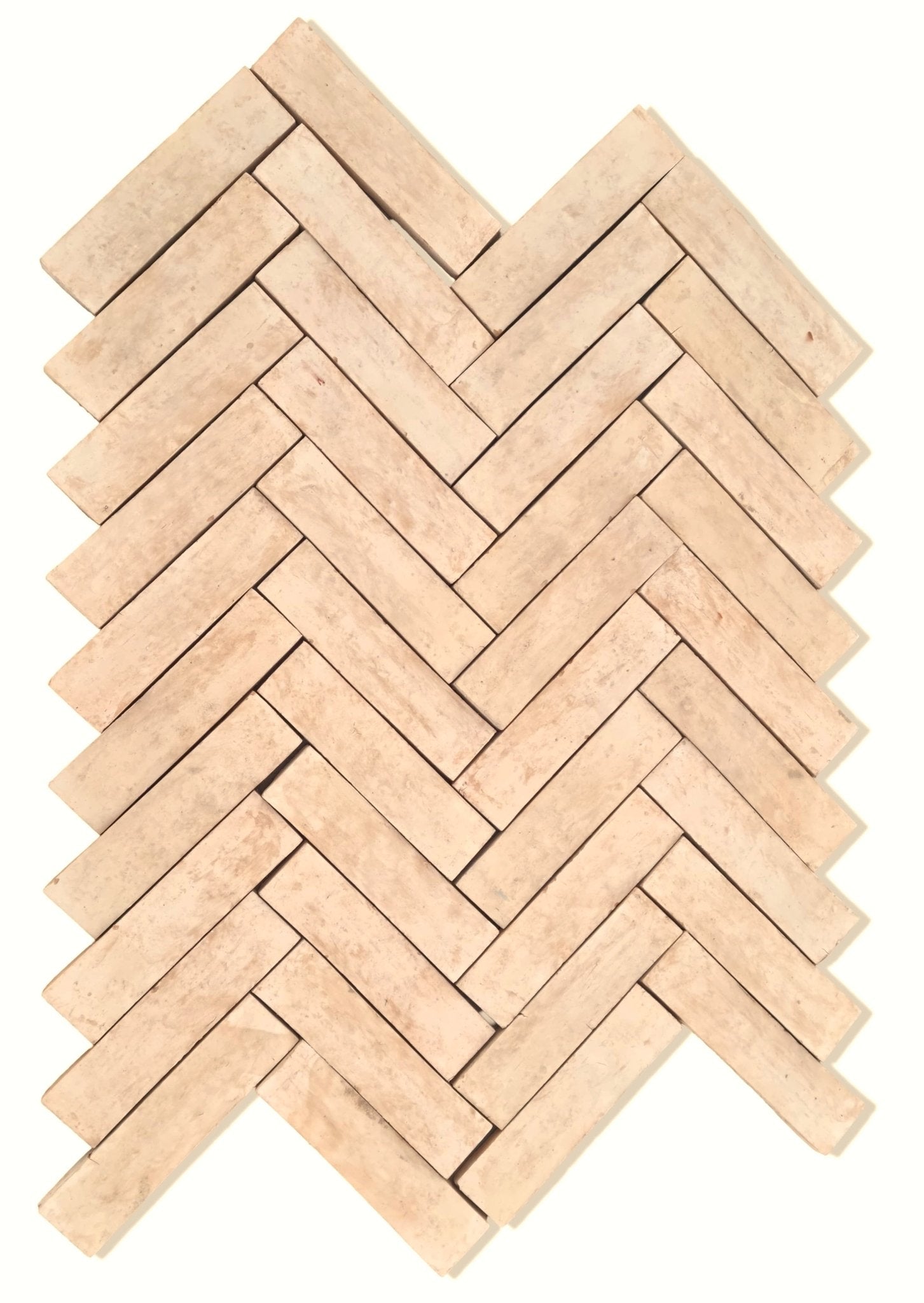 Marrakesh Bejmat Parquet Natural Tiles 7.5 x 30 x 1.5cm - Baked Earth