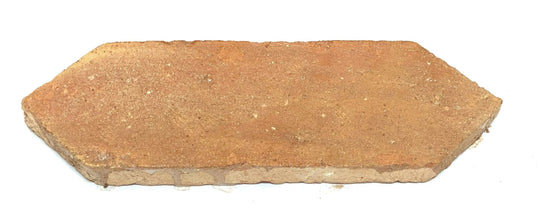 Pale Presealed Terracotta Picket Tiles 10 x 30 x 2cm - Baked Earth