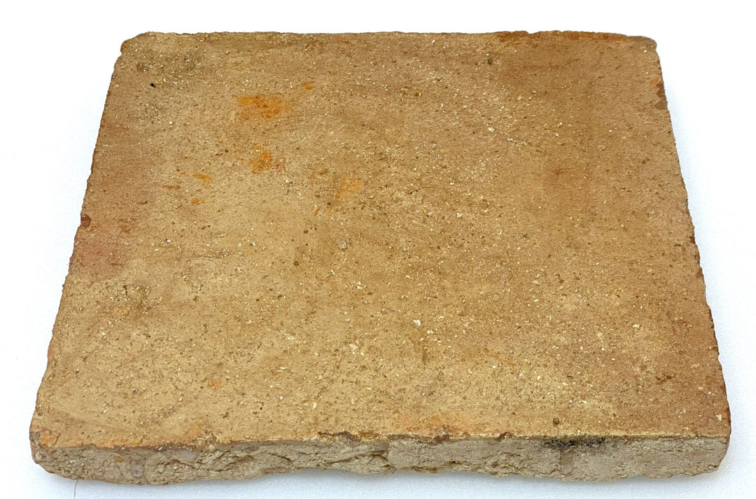 Pale Presealed Terracotta Square Tiles 20 x 20 x 2cm - Baked Earth