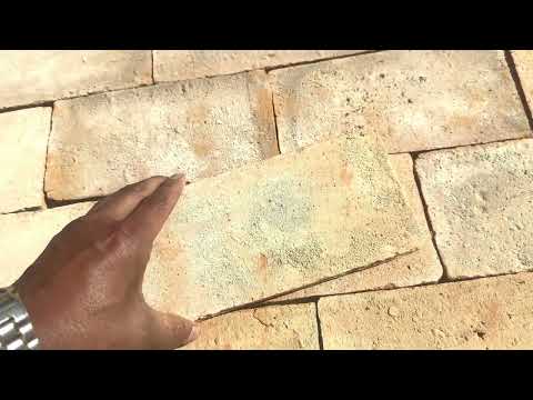 Saint Martin Pale Terracotta Thin Metro Tiles 10 x 20 x 1 cm