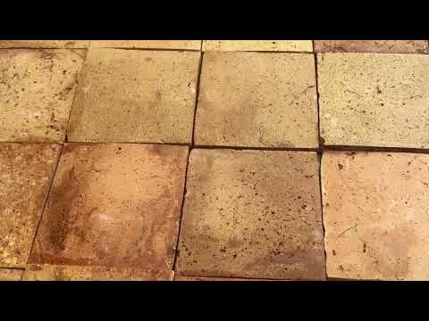 Antique Reclaimed Terracotta Square | Pre-Sealed
