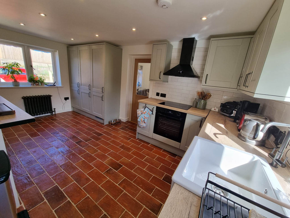 Saint Rossa Rustic Presealed Rectangular Terracotta Tiles 15 x 30 x 2cm