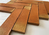 Rustic Presealed Terracotta Parquet Thin Tiles 7.5 x 30 x 1cm - Baked Earth