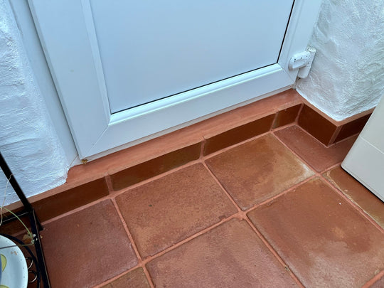 Rustic Presealed Terracotta Tiles 30 x 30 x 2.3cm - Baked Earth