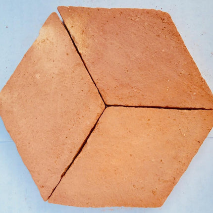 Rustic Rhombus Terracotta Tiles 11 x 11 x 20 x 1.5cm (Pallet 24m2) - Baked Earth