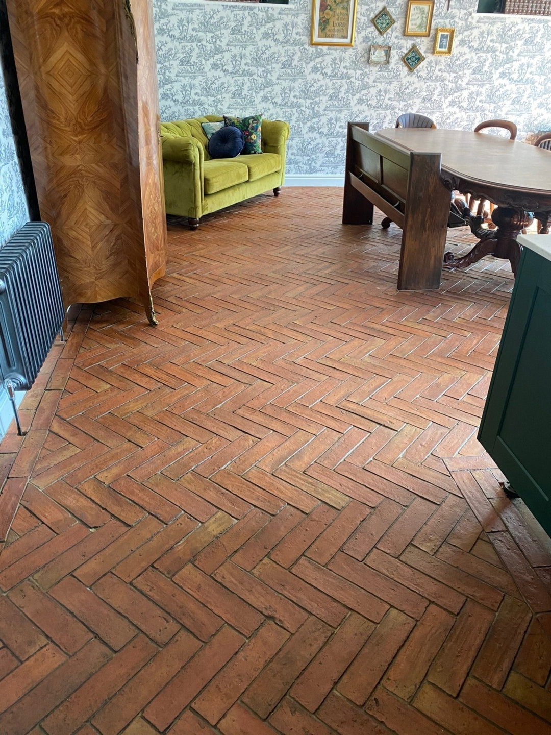 Rustic Terracotta Parquet Tiles 7.5 x 30 x 2cm - Baked Earth