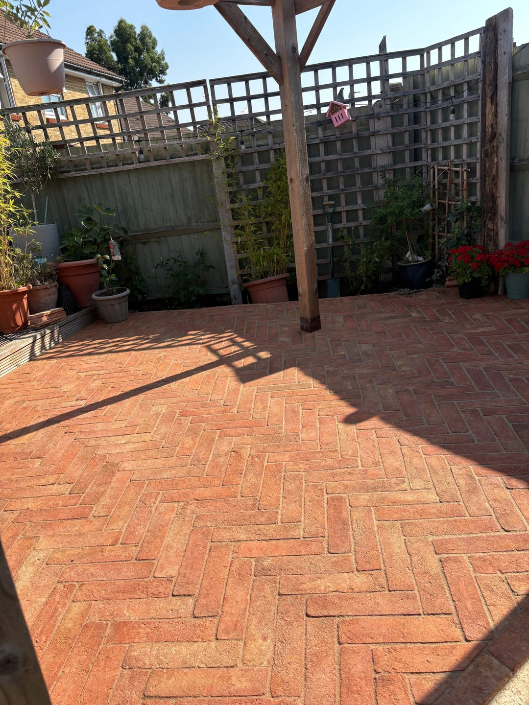 Saint Martin Pale Terracotta Parquet Floor Tiles 7.5 x 30 x 2 cm - Baked Earth