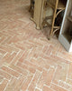 Saint Martin Pale Terracotta Parquet Tiles 7.5 x 30.5 x 2cm - Baked Earth