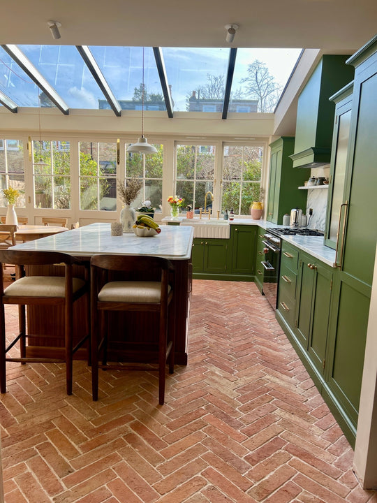 Saint Martin Pale Terracotta Parquet Tiles 7.5 x 30.5 x 2cm - Baked Earth