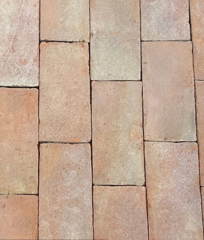 Saint Martin Pale Terracotta Thin Brick Tiles 12 x 24 x 1cm