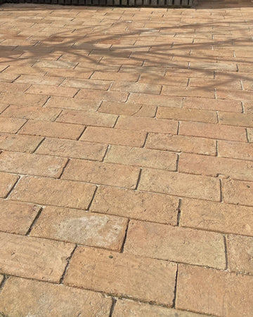 Saint Martin Pale Terracotta Thin Brick Tiles 12 x 24 x 1cm