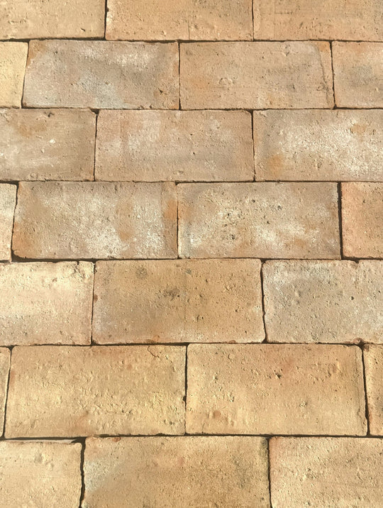 Saint Martin Pale Terracotta Thin Metro Tiles 10 x 20 x 1 cm - Baked Earth