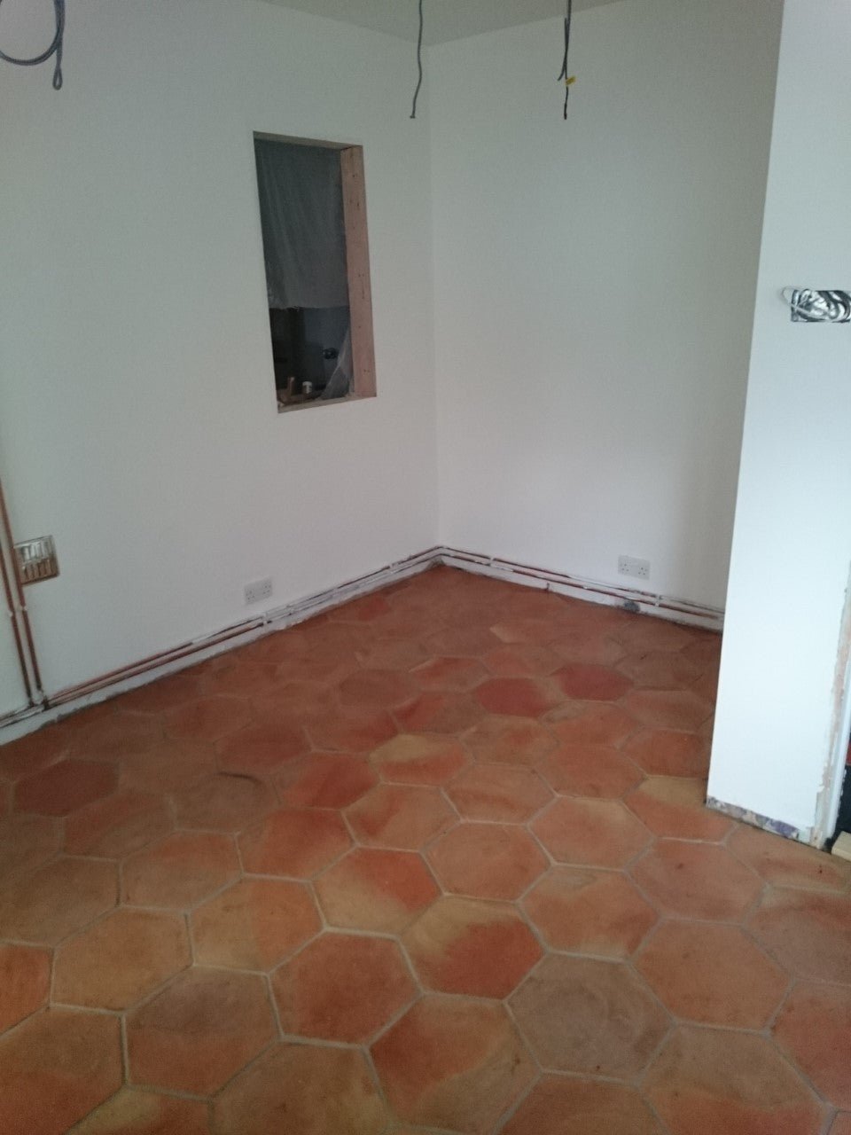 Saint Rossa Hexagonal Terracotta 25 x 25 x 4 cm (pallet 20m2) - Baked Earth