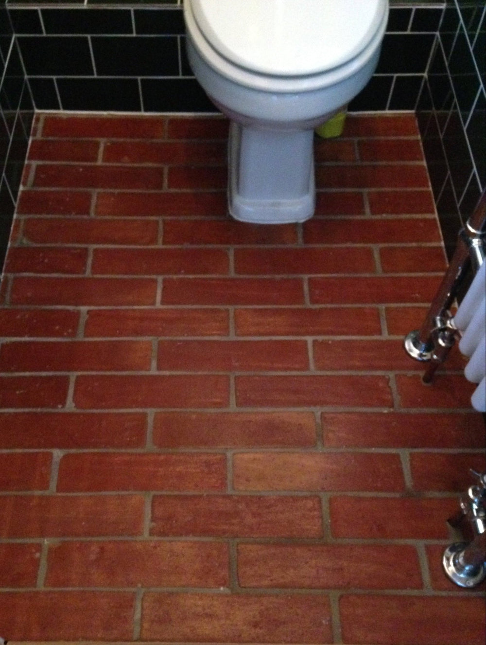 Saint Rossa Presealed Terracotta Parquet Floor Tiles 7.5 x 30 x 2 cm - Baked Earth