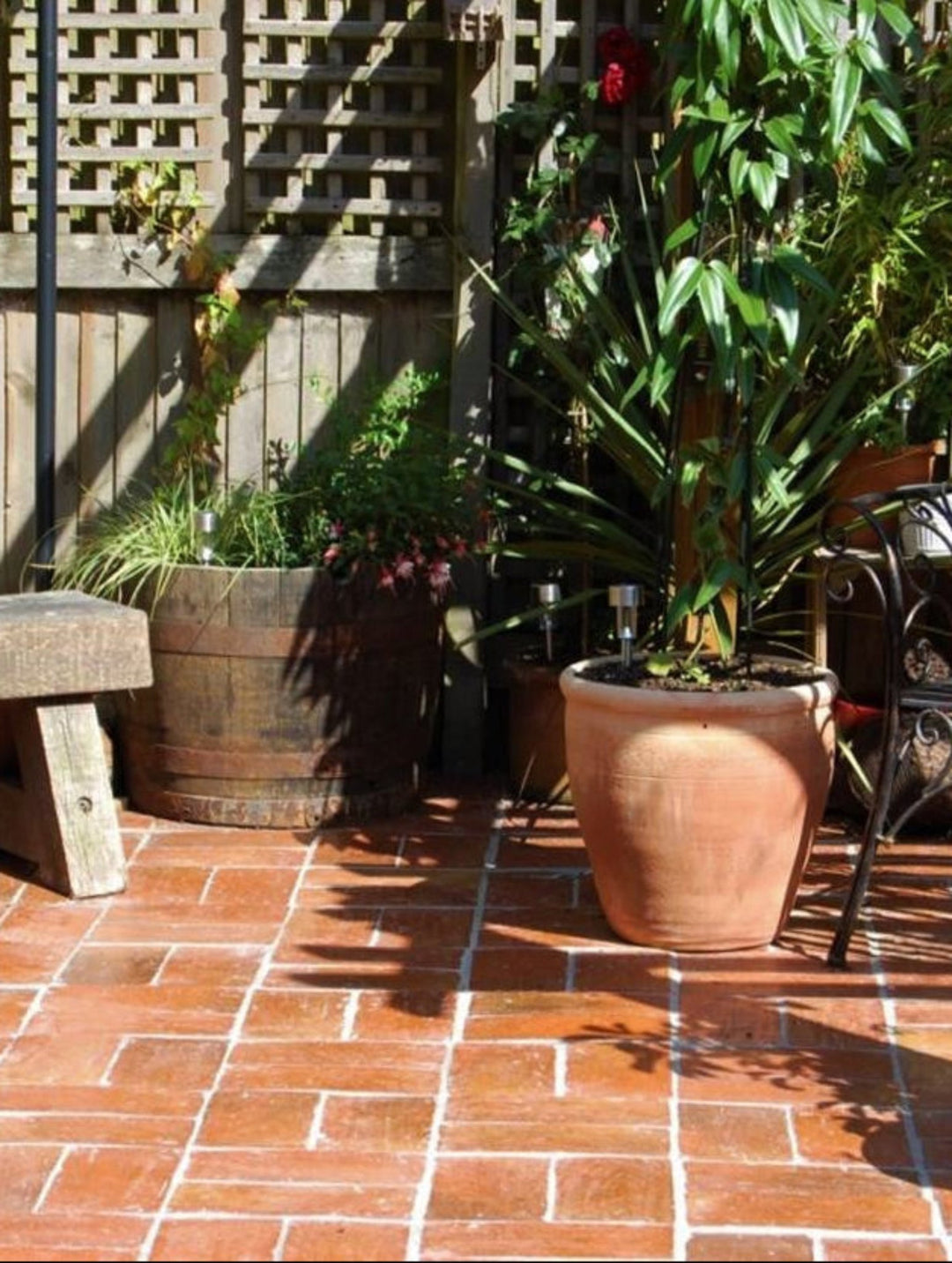 Saint Rossa Presealed Terracotta Rectangular Floor Tiles 15 x 30 x 2 cm - Baked Earth