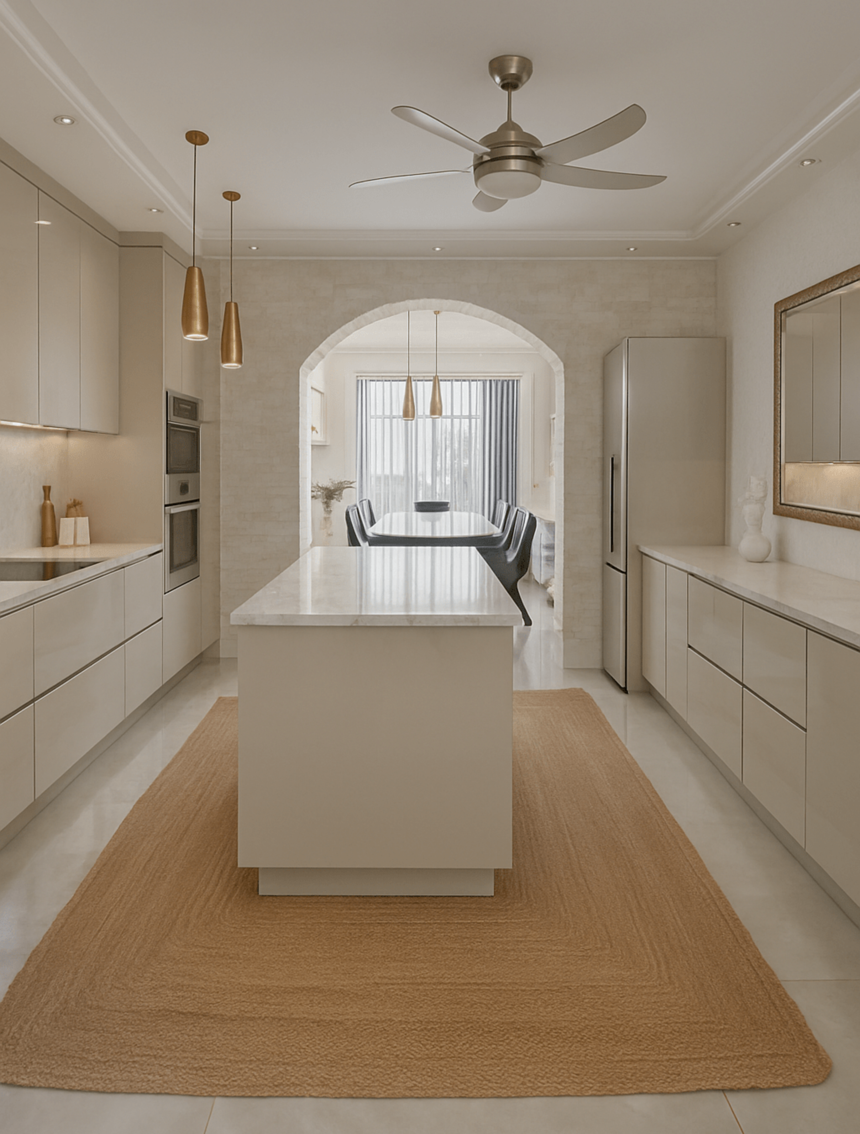 Sonali (Golden) Braided Jute Rug – 170 x 240 cm - Baked Earth