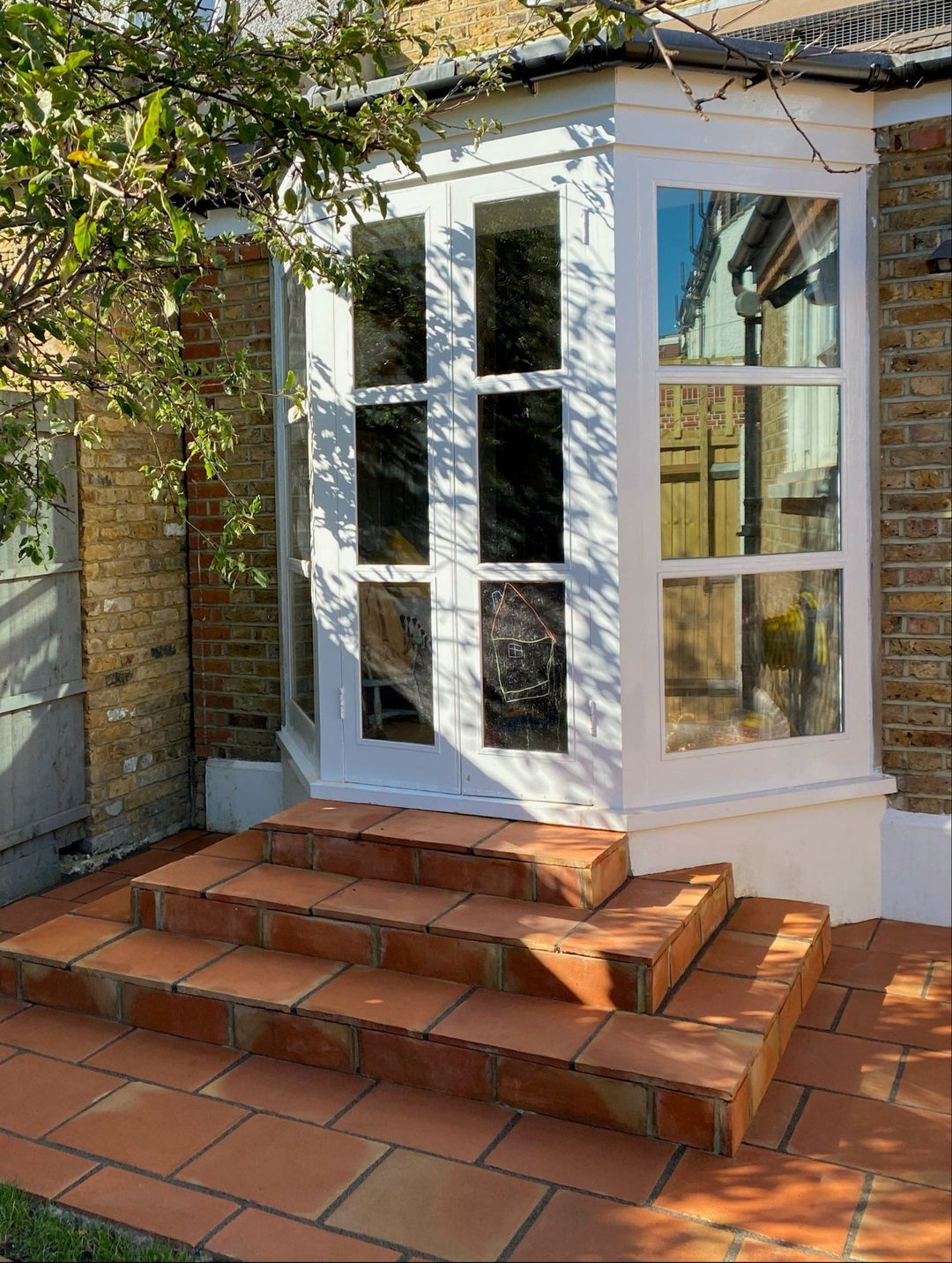 Spanish Red Terracotta Square Floor Tiles 40 x 40 x 2.3cm (pallet 20m2) - Baked Earth