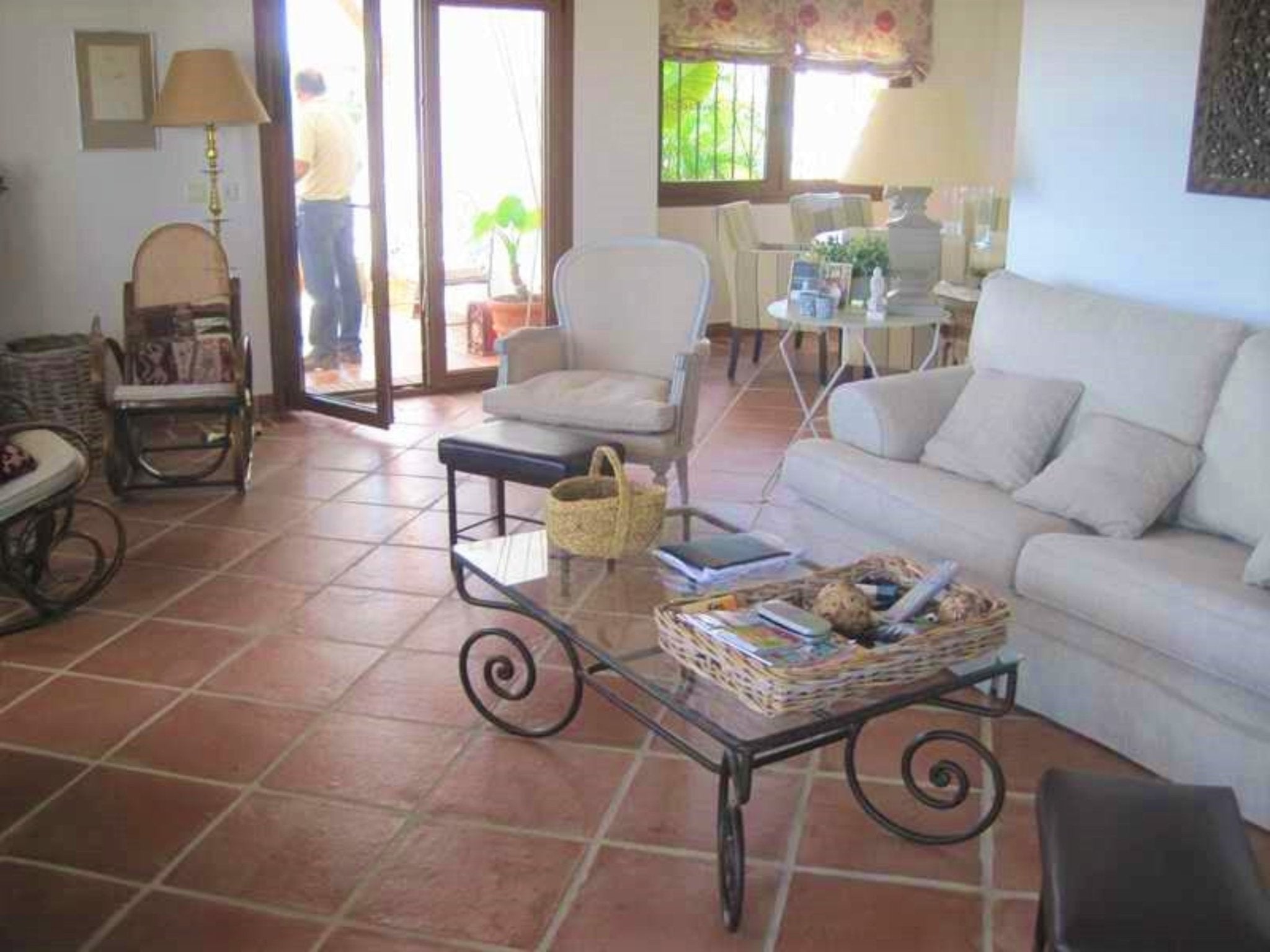 Spanish Rustic Presealed Terracotta Square Tiles 40 x 40 x 2.3cm (pallet 20m2) - Baked Earth