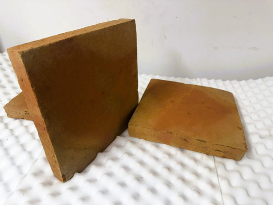 Spanish Rustic Unsealed Terracotta Square Pavers 30 x 30 x 4cm - Baked Earth