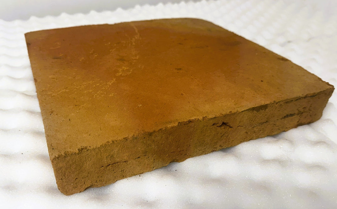 Spanish Rustic Unsealed Terracotta Square Pavers 30 x 30 x 4cm - Baked Earth