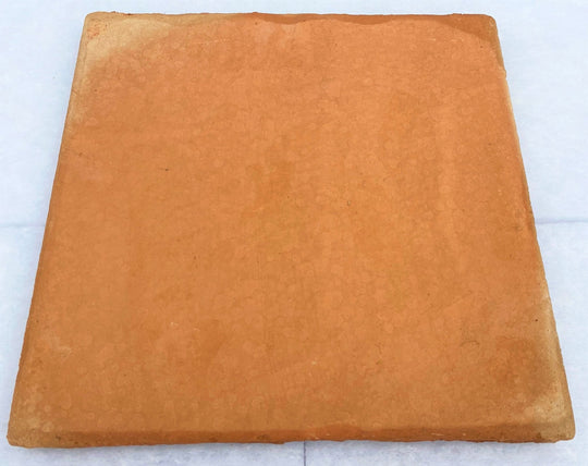 Spanish Unsealed Terracotta Square Tiles 30 x 30 x 2.3cm - Baked Earth