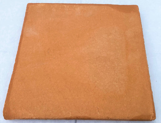 Spanish Unsealed Terracotta Square Tiles 30 x 30 x 2.3cm - Baked Earth