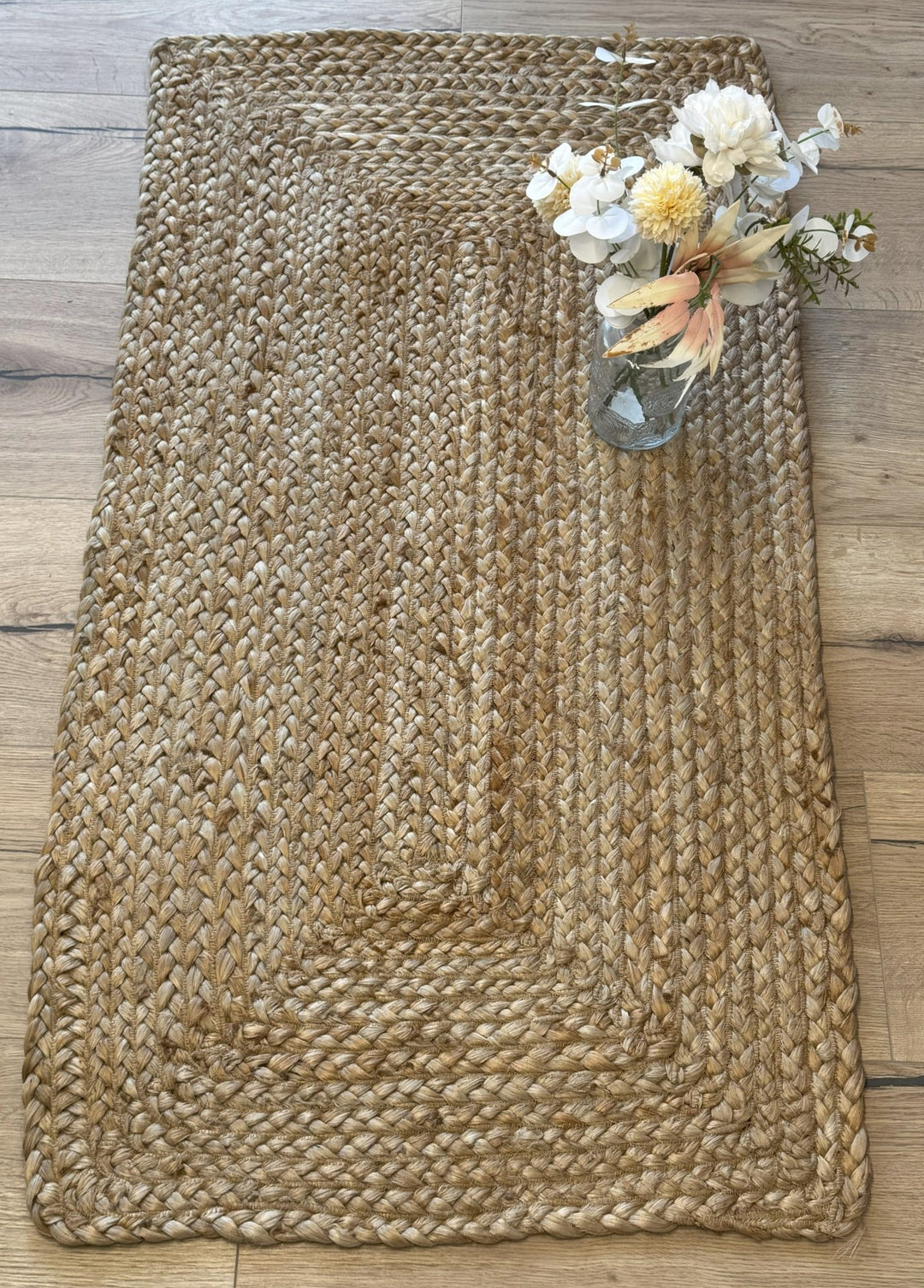 The Sonali (Golden) Jute Rug - Baked Earth